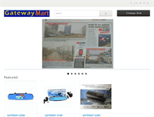 Tablet Screenshot of gatewaymart.com